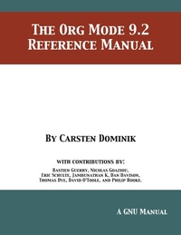 Abbildung von: The Org Mode 9.2 Reference Manual - 12th Media Services