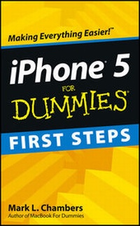 Enlarge image Cover: iPhone 5 First Steps For Dummies - Wiley