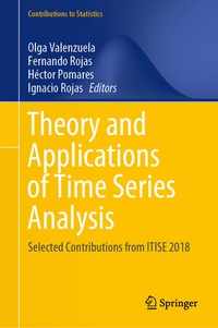 Enlarge image Cover: Theory and Applications of Time Series Analysis - Springer