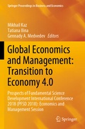 Cover: Global Economics and Management: Transition to Economy 4.0 - Springer