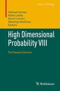 Abbildung von: High Dimensional Probability VIII - Birkhäuser