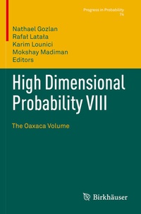 Enlarge image Cover: High Dimensional Probability VIII - Birkhäuser