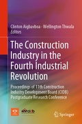 Cover: The Construction Industry in the Fourth Industrial Revolution - Springer