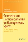 Cover: Geometric and Harmonic Analysis on Homogeneous Spaces - Springer