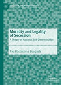 Cover: Morality and Legality of Secession - Palgrave Macmillan