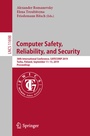 Cover: Computer Safety, Reliability, and Security - Springer