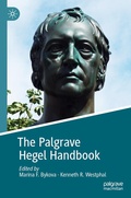 Cover: The Palgrave Hegel Handbook - Palgrave Macmillan