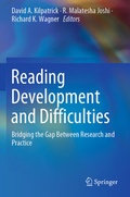 Bild: Reading Development and Difficulties - Springer
