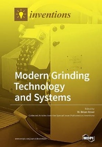 Enlarge image Cover: Modern Grinding Technology and Systems - MDPI AG