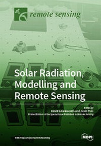 Enlarge image Cover: Solar Radiation, Modelling and Remote Sensing - MDPI