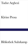 Cover: Kleine Prosa - Suhrkamp