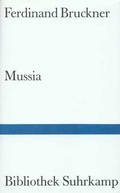 Cover: Mussia - Suhrkamp
