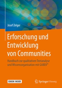 Abbildung von: Erforschung und Entwicklung von Communities - Springer Vieweg