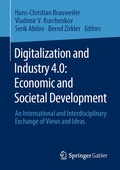 Cover: Digitalization and Industry 4.0: Economic and Societal Development - Springer Gabler