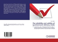 Abbildung von: The reliability and validity of questionnaire delivery mode - LAP Lambert Academic Publishing
