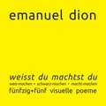 Cover: weisst du machtst du: weis-machen, schwarz-machen, macht-machen - BoD - Books on Demand