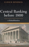 Cover: Central Banking before 1800 - Oxford University Press