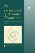 Cover: The Development of Marketing Management - Routledge