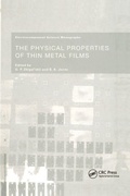 Cover: The Physical Properties of Thin Metal Films - CRC Press