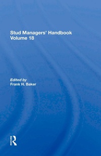 Abbildung von: Stud Managers' Handbook, Vol. 18 - CRC Press