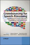 Cover: Crowdsourcing for Speech Processing - Wiley