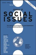 Cover: The Intersection of Psychology and Globalization - Wiley