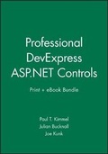 Cover: Professional Devexpress ASP.Net Controls Print + eBook Bundle - Wrox Press