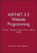 Cover: ASP.Net 3.5 Website Programming Problem - Design - Solution Print + eBook Bundle - Wrox Press