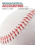 Cover: Managerial Accounting, 2nd Edition - Wiley