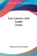 Bild: Law, Lawyers And Lambs (1910) - Kessinger Publishing