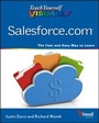 Cover: Teach Yourself VISUALLY Salesforce.com - Wiley