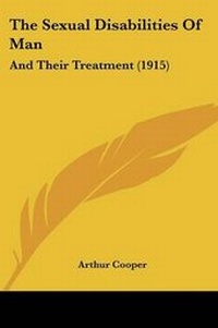 Enlarge image Cover: The Sexual Disabilities Of Man - Kessinger Publishing
