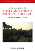Cover: A Companion to Greek and Roman Political Thought - Wiley-Blackwell