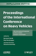 Cover: Proceedings of the International Conference on Heavy Vehicles, HVTT10 - Wiley-ISTE