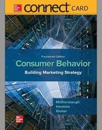 Enlarge image Cover: Connect Access Card for Consumer Behavior - McGraw-Hill Education