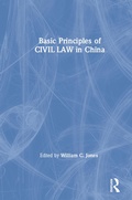 Cover: Basic Principles of Civil Law in China - Routledge