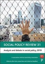 Cover: Social Policy Review 31 - Policy Press