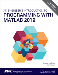 Abbildung von: An Engineer's Introduction to Programming with MATLAB 2019 - SDC Publications
