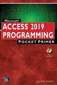 Abbildung von: Microsoft Access 2019 Programming Pocket Primer - Mercury Learning & Information
