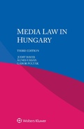 Cover: Media law in Hungary - Wolters Kluwer
