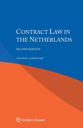 Cover: Contract Law in the Netherlands - Wolters Kluwer