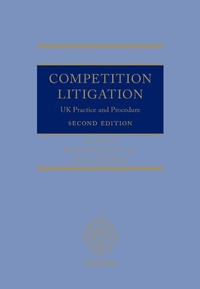 Abbildung von: Competition Litigation - OUP eBook