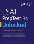 Cover: LSAT PrepTest 84 Unlocked - Kaplan Publishing