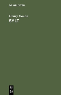 Enlarge image Cover: Sylt - De Gruyter
