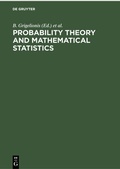 Cover: Probability Theory and Mathematical Statistics - De Gruyter
