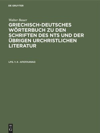 Enlarge image Cover: A - ?p?p?a??? - De Gruyter