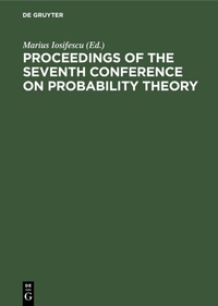 Enlarge image Cover: Proceedings of the Seventh Conference on Probability Theory - De Gruyter