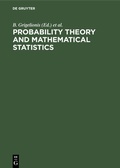 Cover: Probability Theory and Mathematical Statistics - De Gruyter