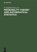 Cover: Probability Theory and Mathematical Statistics - De Gruyter