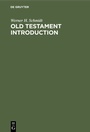 Cover: Old Testament Introduction - De Gruyter